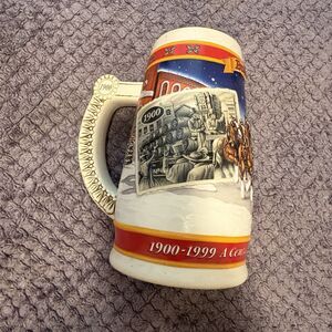 1999 Budweiser Holiday Stein A Century of Holiday Tradition 1900-1999 Collection